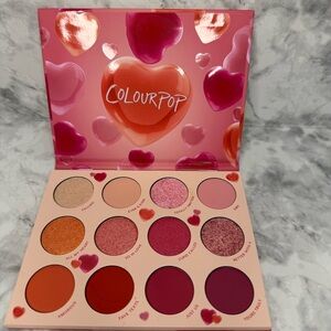 ColourPop Lost in Love Eyeshadow Palette, ColourPop's Valentine's collection